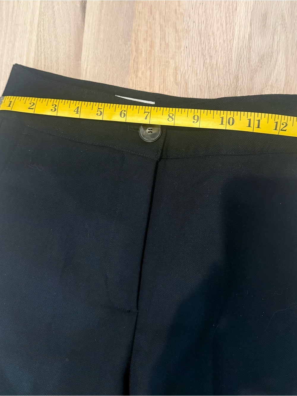 Sezane Damon Wide-Cuff Trousers - sz 34 Women's - Picture 9 of 12
